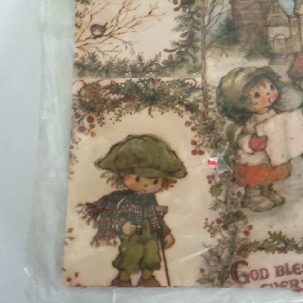 Vintage Hallmark Tiny Tim Wrapping Paper NWT